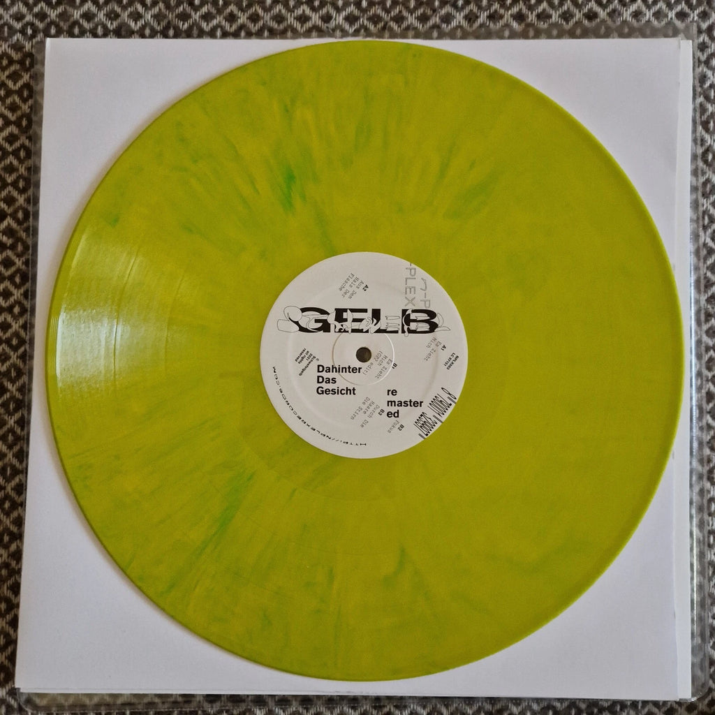 Schwefelgelb - Dahinter Das Gesicht (Remastered) / Vinyl 12" EP on COLORED