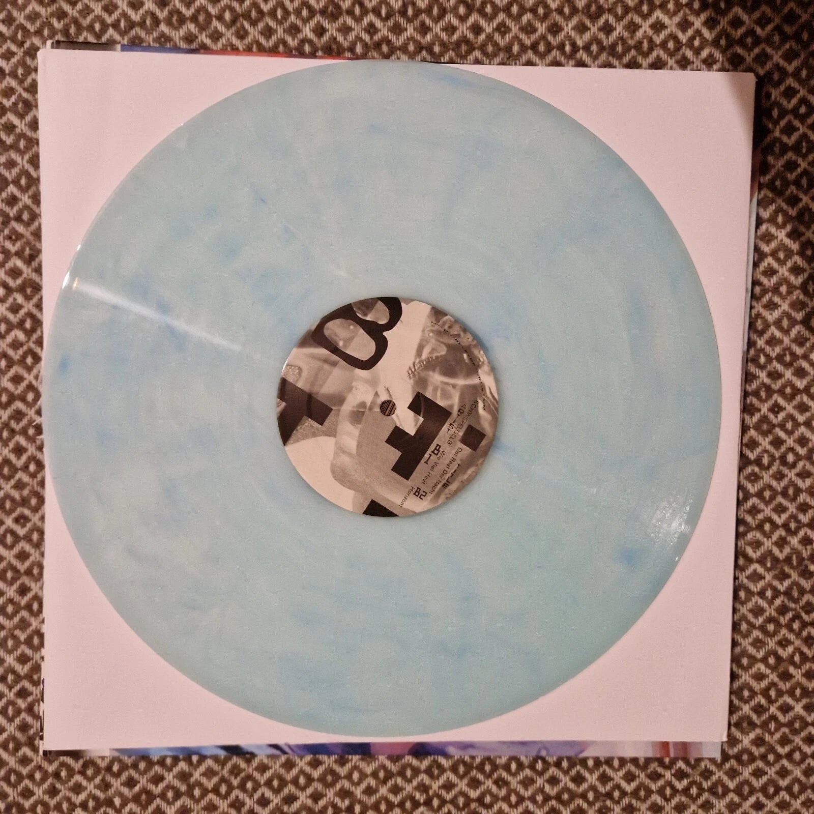 Schwefelgelb ‎– Der Rest Der Nacht / Vinyl 12" on Semi-Clear Light Blue
