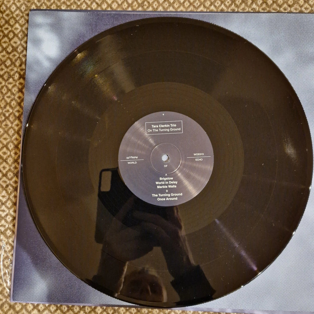 Tara Clerkin Trio ‎– On The Turning Ground / Vinyl EP SIGNED / AUTOGRAPHED