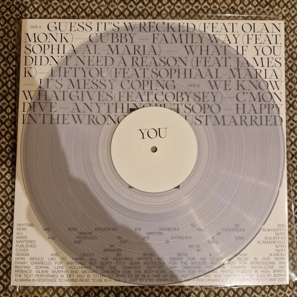 Moin - You Never End / Vinyl LP limited on Clear