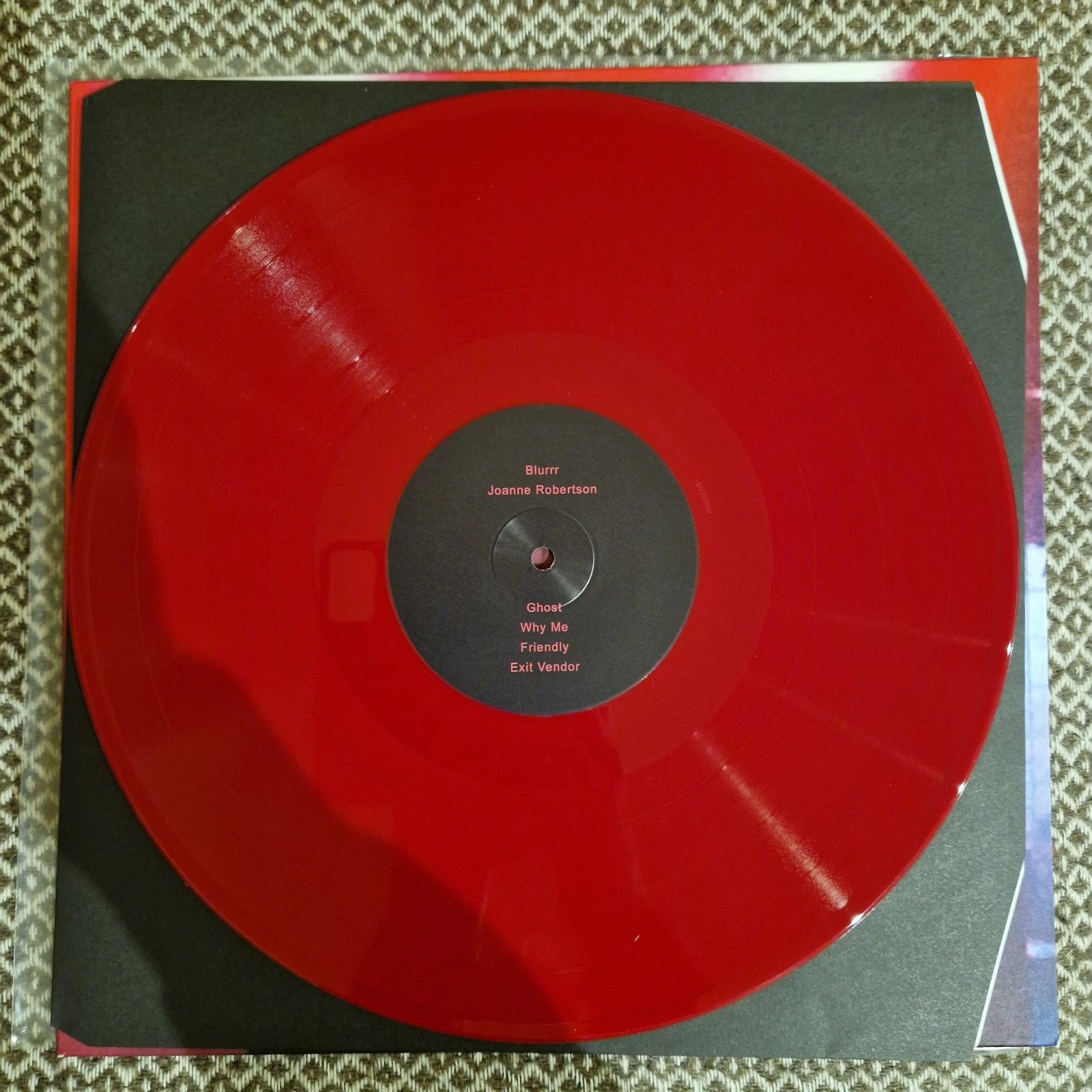 Joanne Robertson - Blurrr / Vinyl LP limited on RED