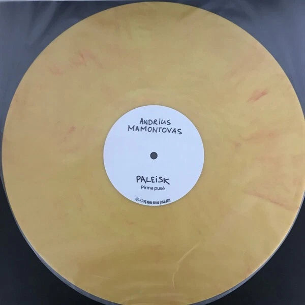 Andrius Mamontovas - Paleisk / Vinyl LP limited edition on Yellow Marbled