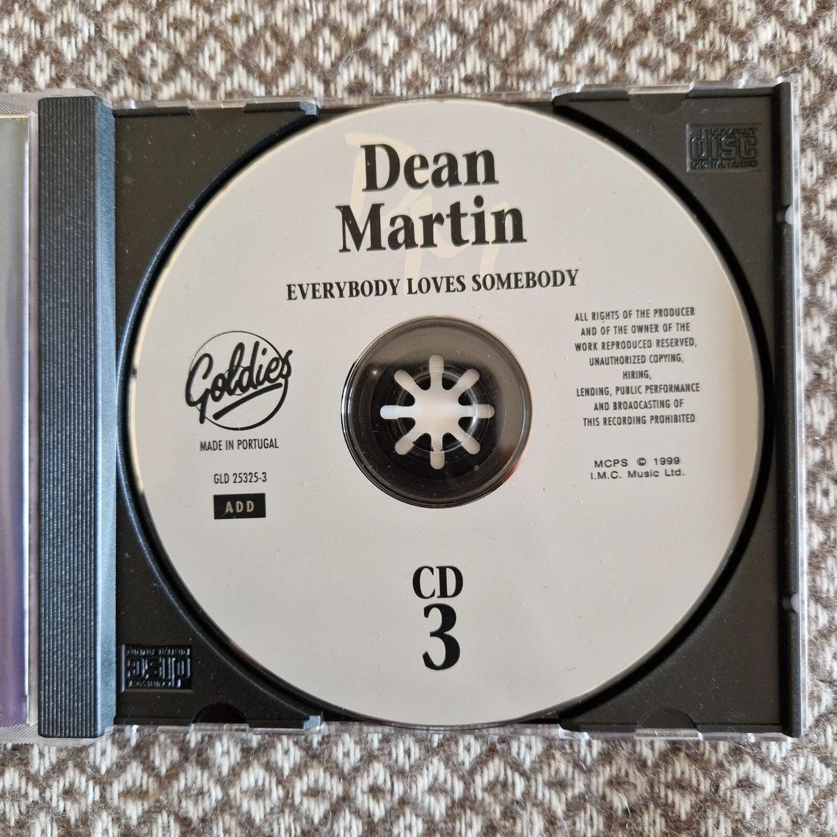 Dean Martin – Everybody Loves Somebody / CD Album