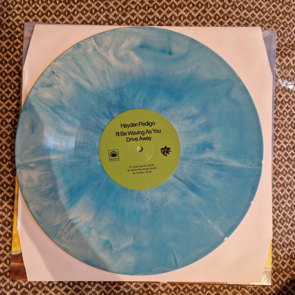 Hayden Pedigo ‎– I'll Be Waving As You Drive Away / Vinyl LP on Blue [Ok SIGNED!