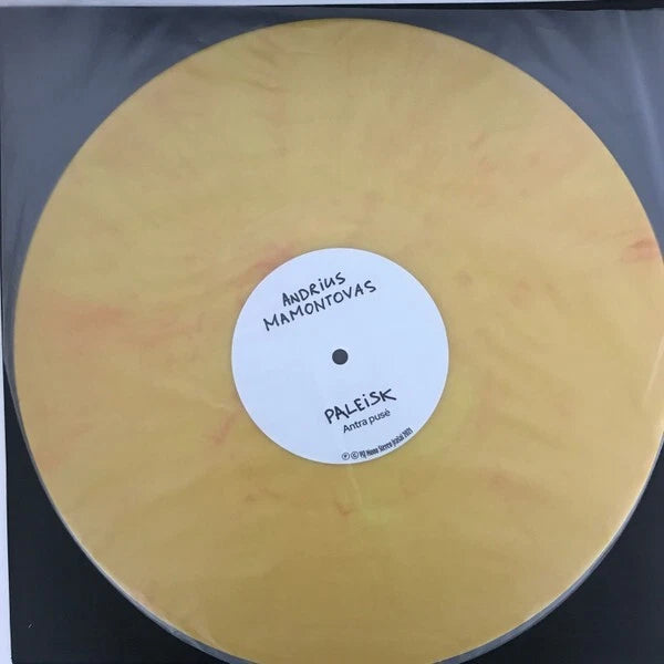 Andrius Mamontovas - Paleisk / Vinyl LP limited edition on Yellow Marbled