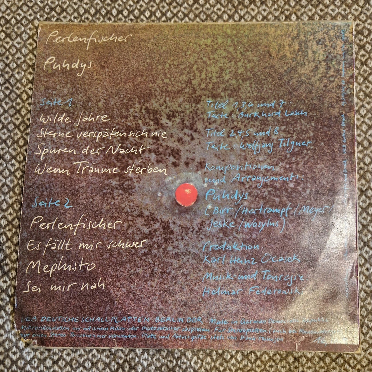 Puhdys – Perlenfischer / Vinyl LP