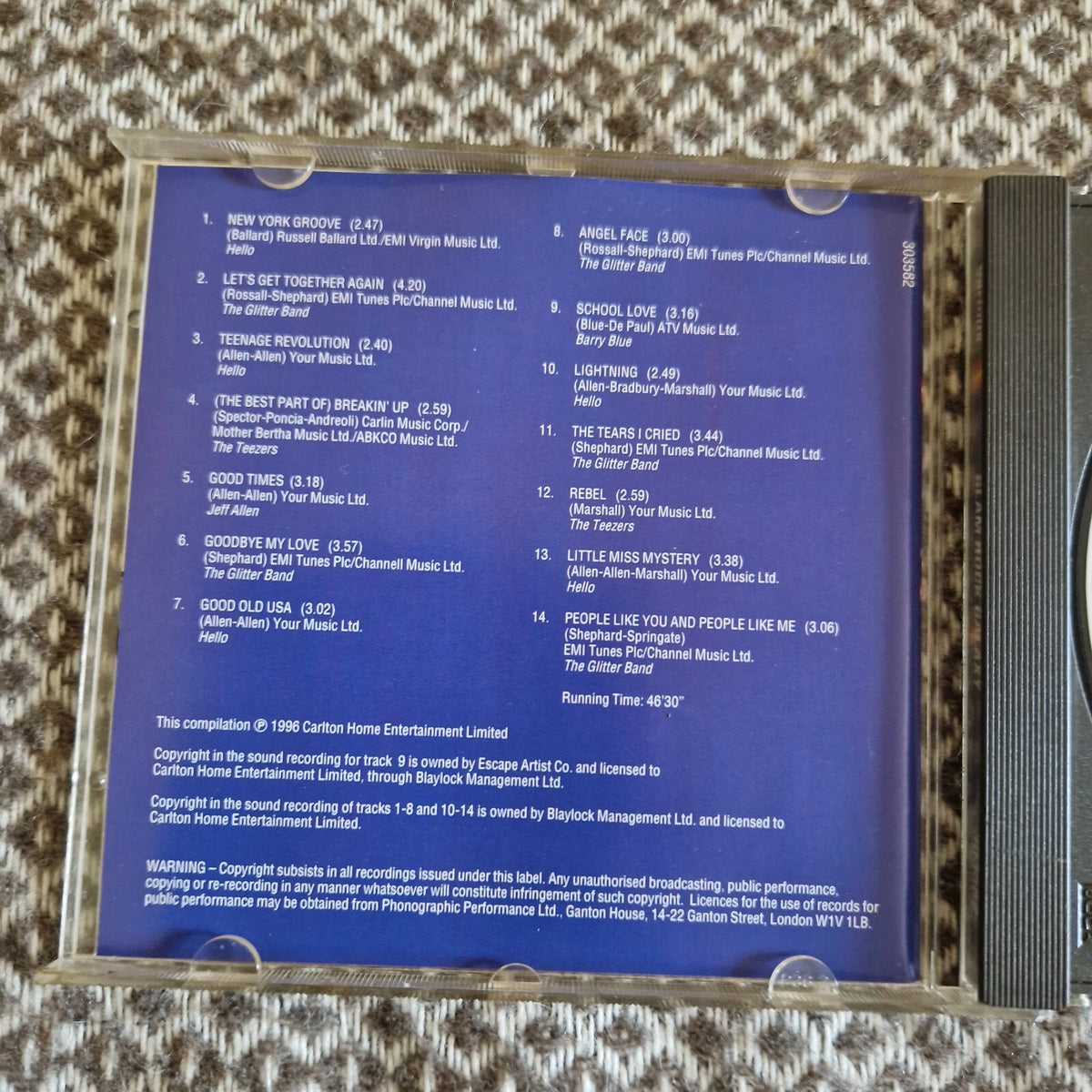 Various – Glam Rock Galaxy / CD Album