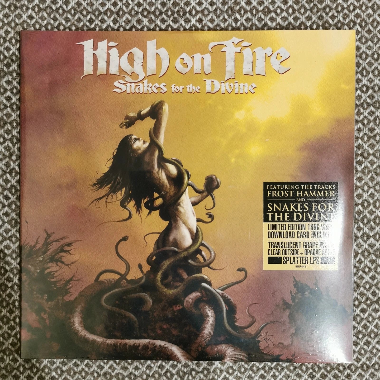 High On Fire - Snakes For The Divine / Vinyl 2xLP Grape/Clear/Opaque Apple Splat