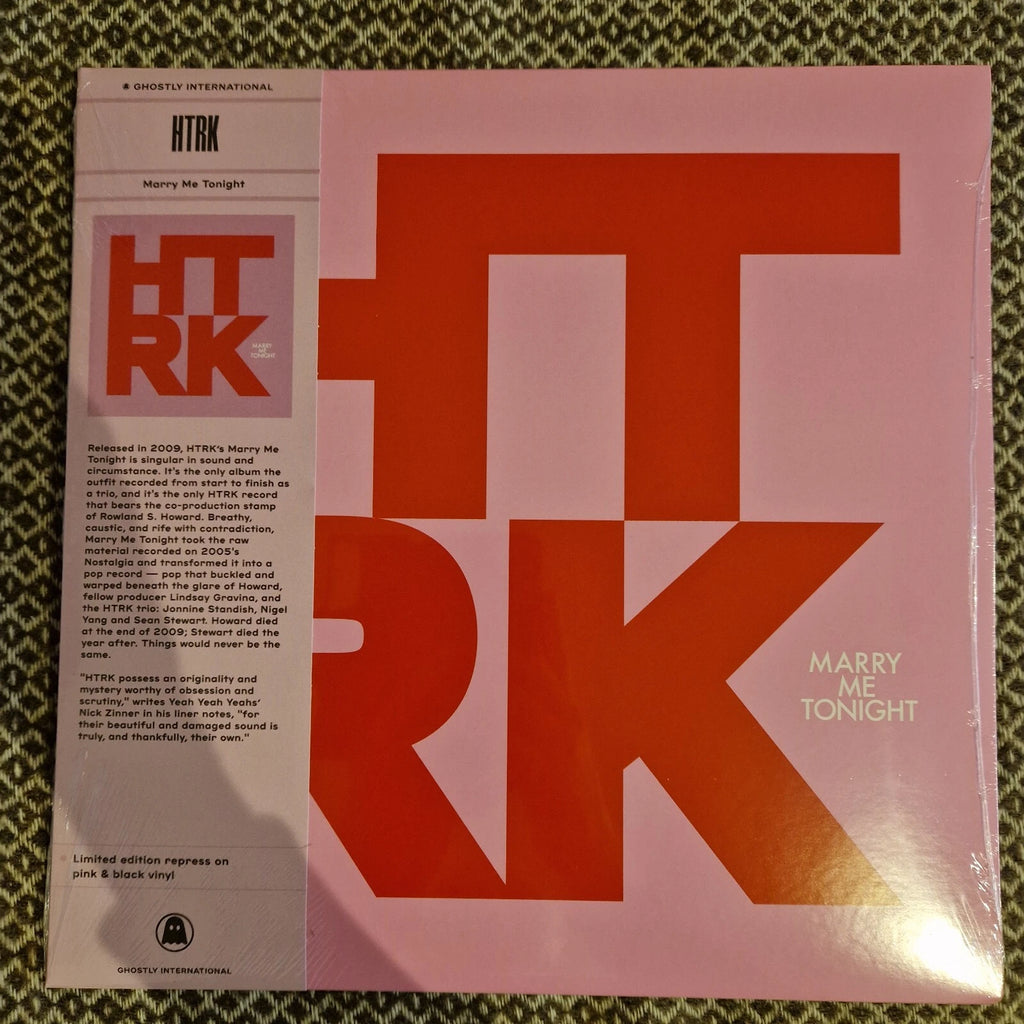 HTRK - Marry Me Tonight / Vinyl LP limited on Pink & Black