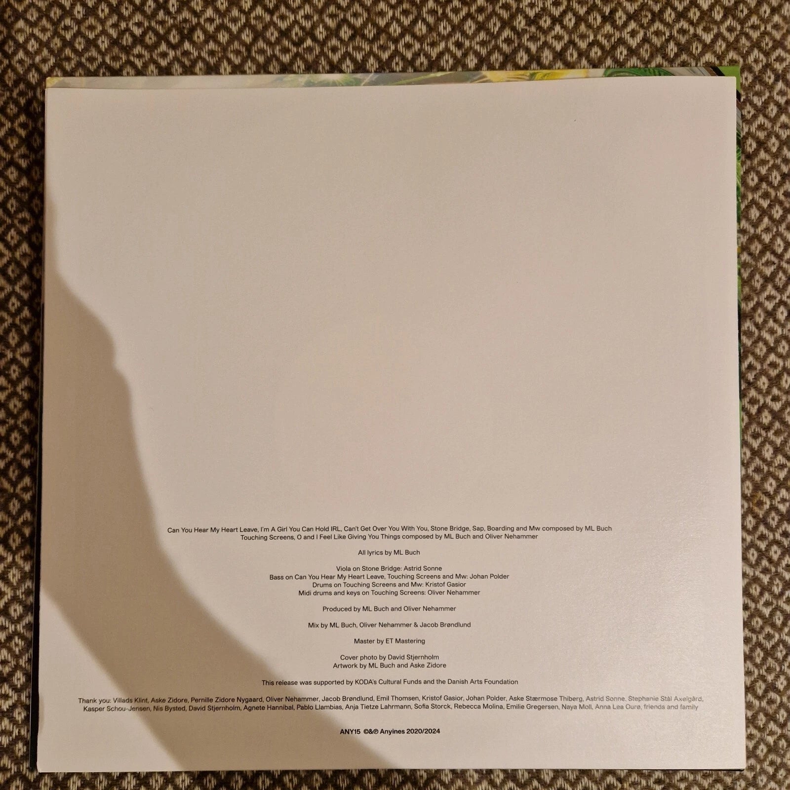 ML Buch ‎– Skinned / Vinyl LP