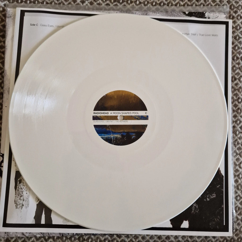 Radiohead ‎– A Moon Shaped Pool / Vinyl 2LP on White Opaque (Optimal Media)