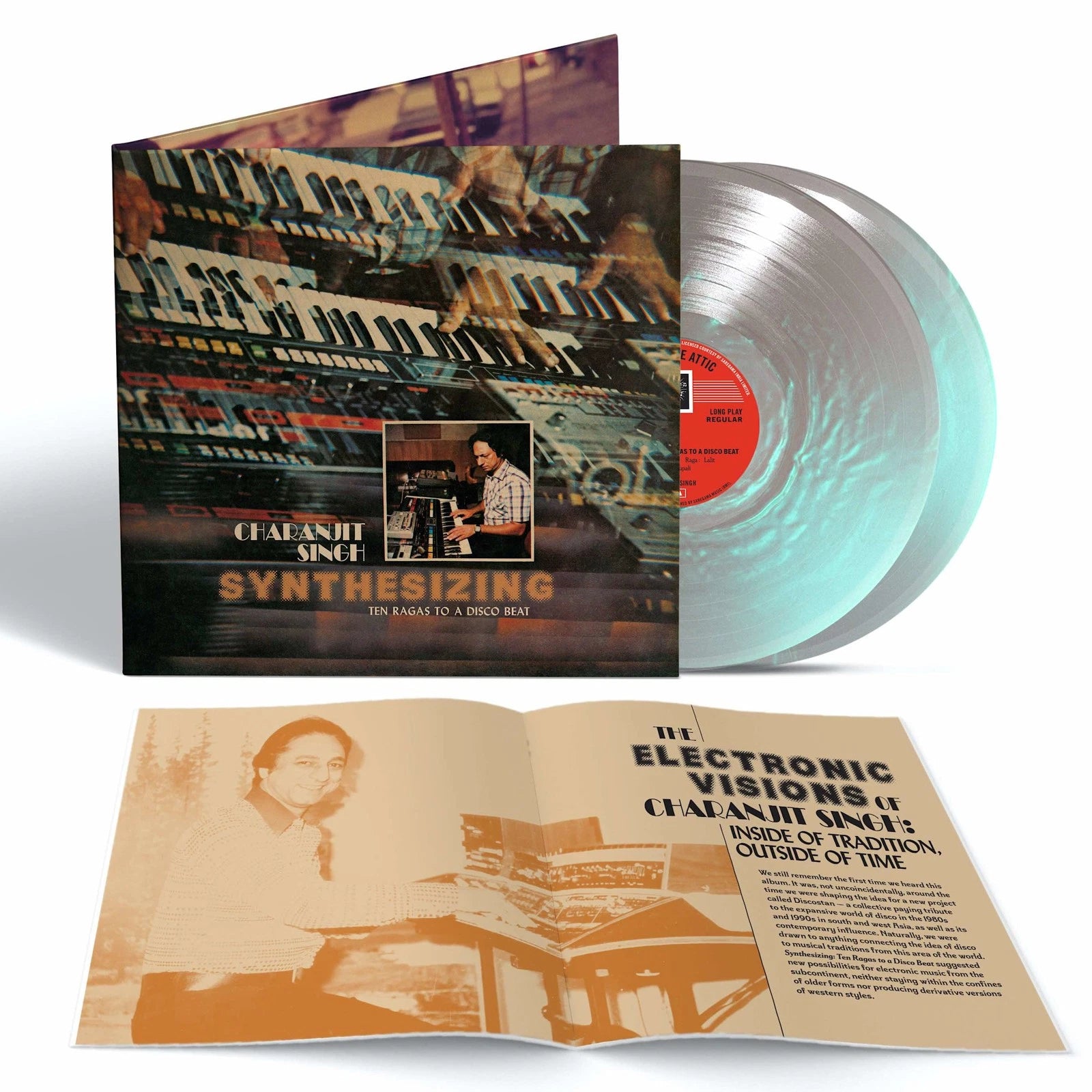Charanjit Singh - Ten Ragas to a Disco Beat / Vinyl 2LP on COLORED