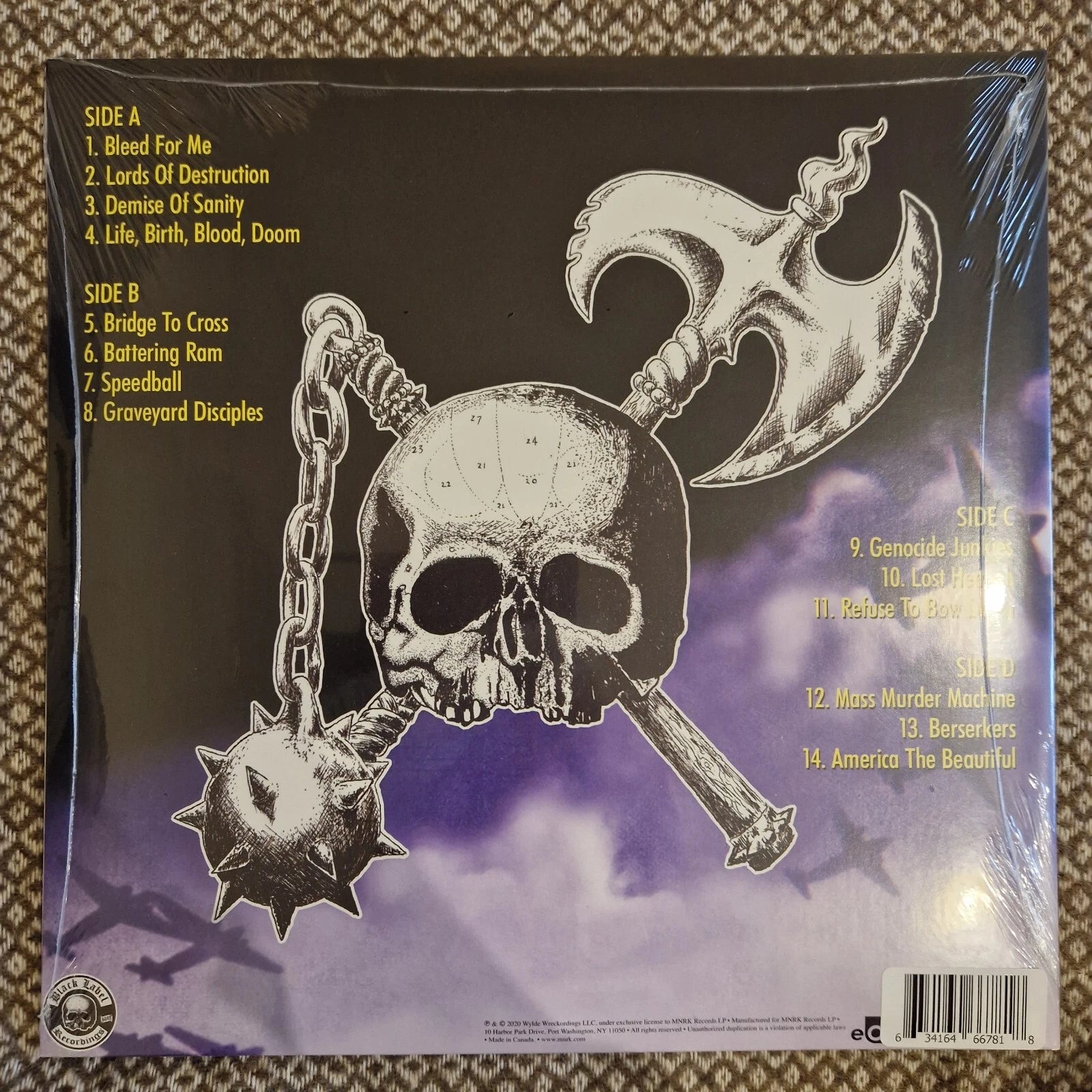 Black Label Society - 1919 Eternal / 2xLP Vinyl limited on CLEAR BLUE