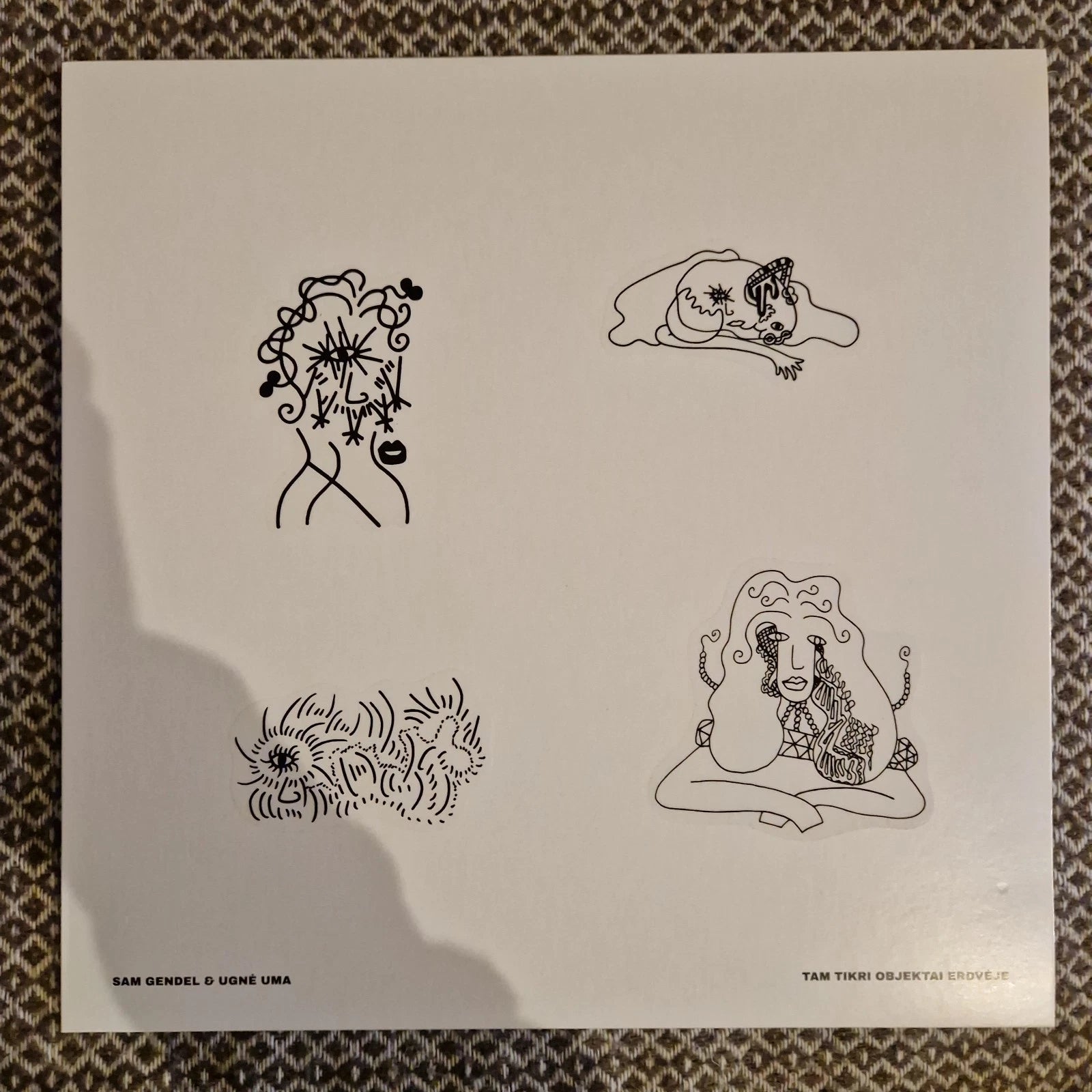 Sam Gendel & Ugnė Uma - Tam tikri objektai erdvėje / Vinyl LP