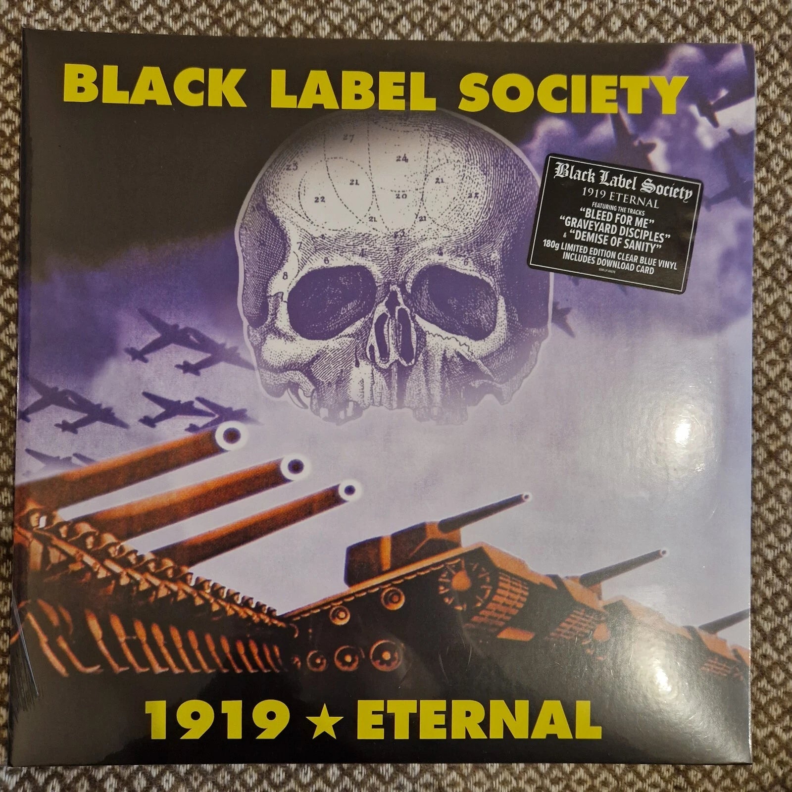 Black Label Society - 1919 Eternal / 2xLP Vinyl limited on CLEAR BLUE