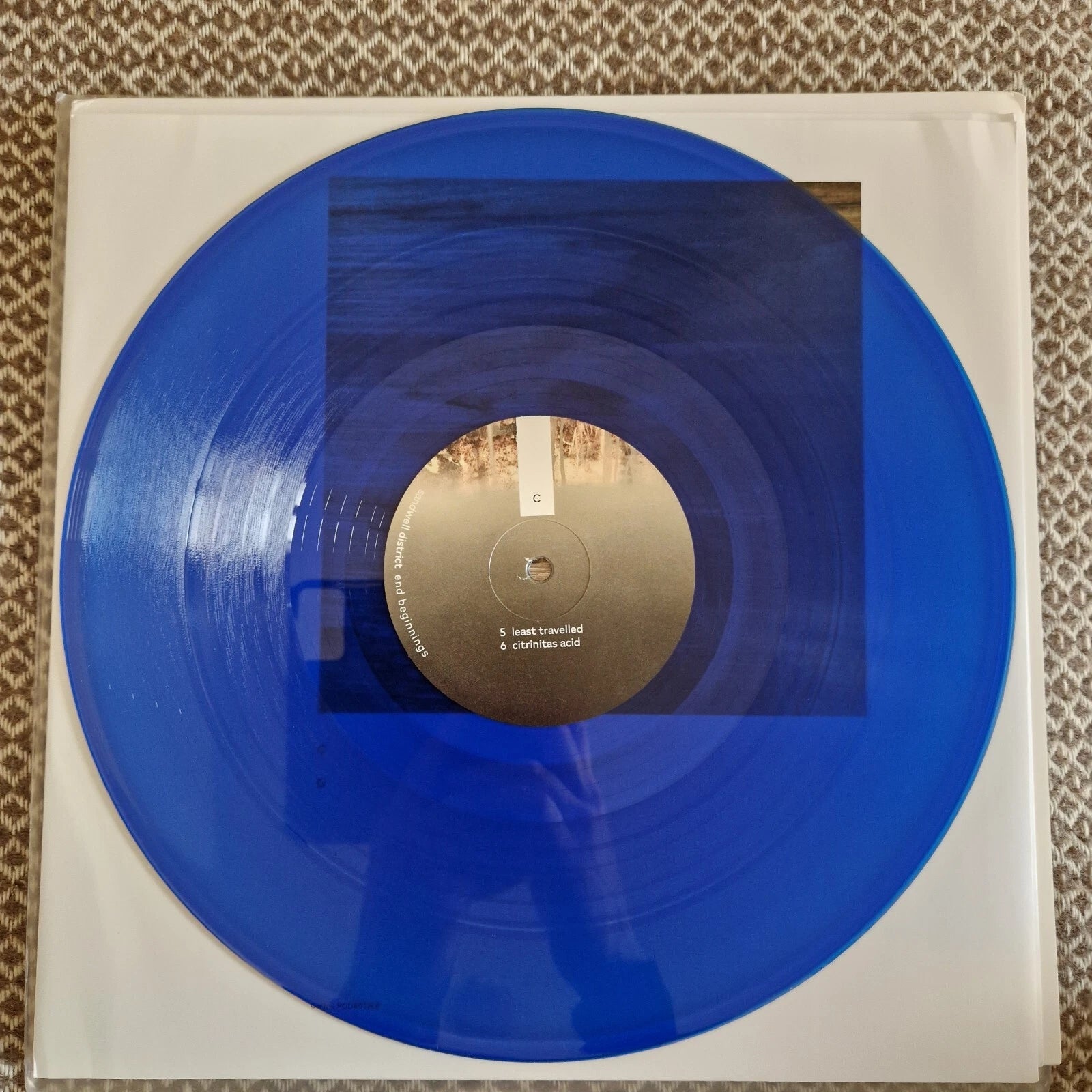 Sandwell District – End Beginnings / Vinyl 2xLP limited on Blue Transparent / SIGNED PRINT
