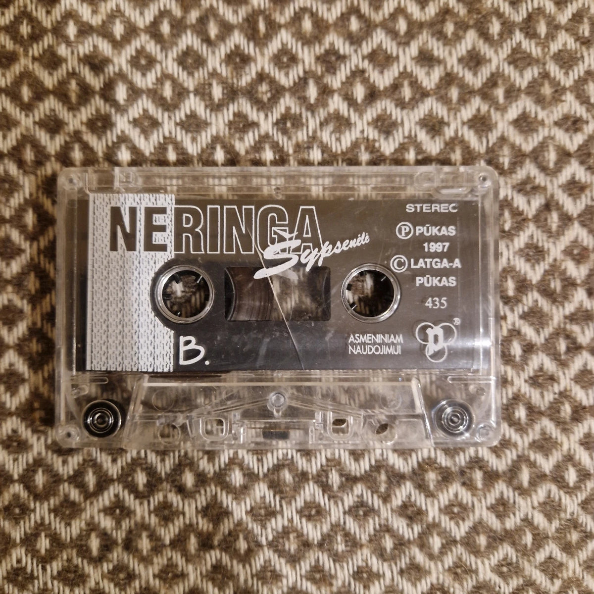 Neringa ‎– Šypsenėlė / Cassette Album
