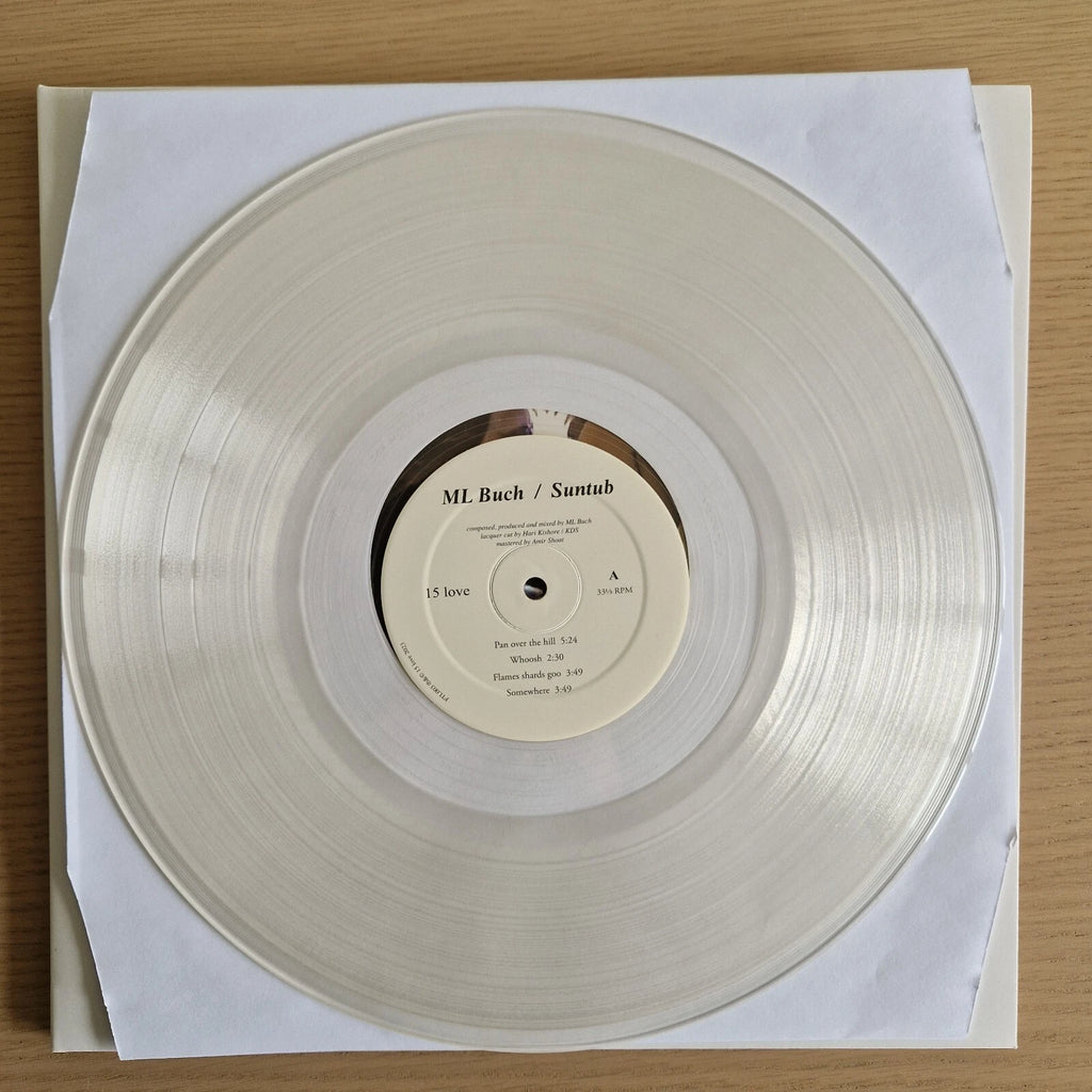 ML Buch - Suntub / Vinyl 2LP limited on Clear / SIGNED AUTOGRAPHED