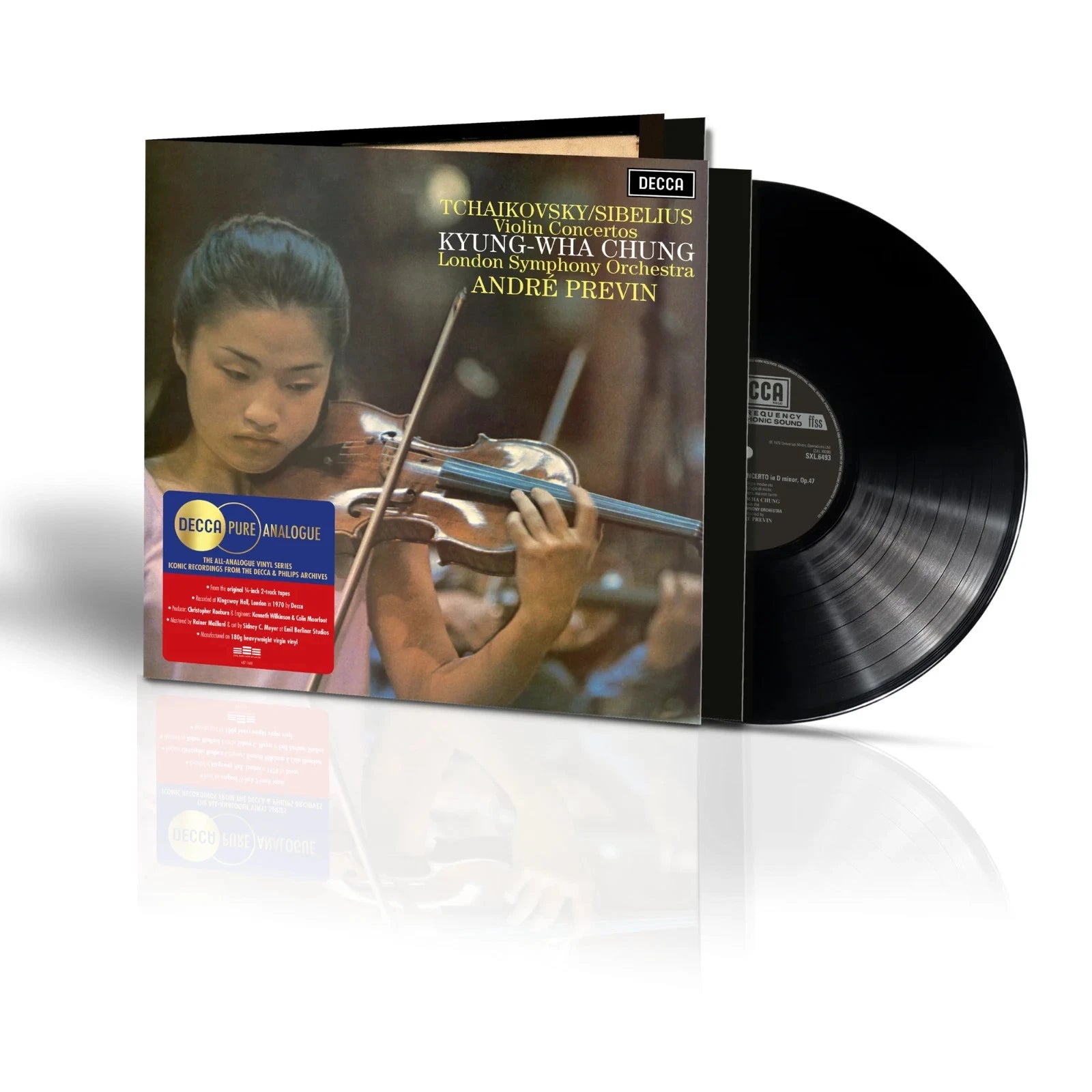 André Previn - Tschaikowski & Sibelius: Violinkonzerte / Vinyl LP presale