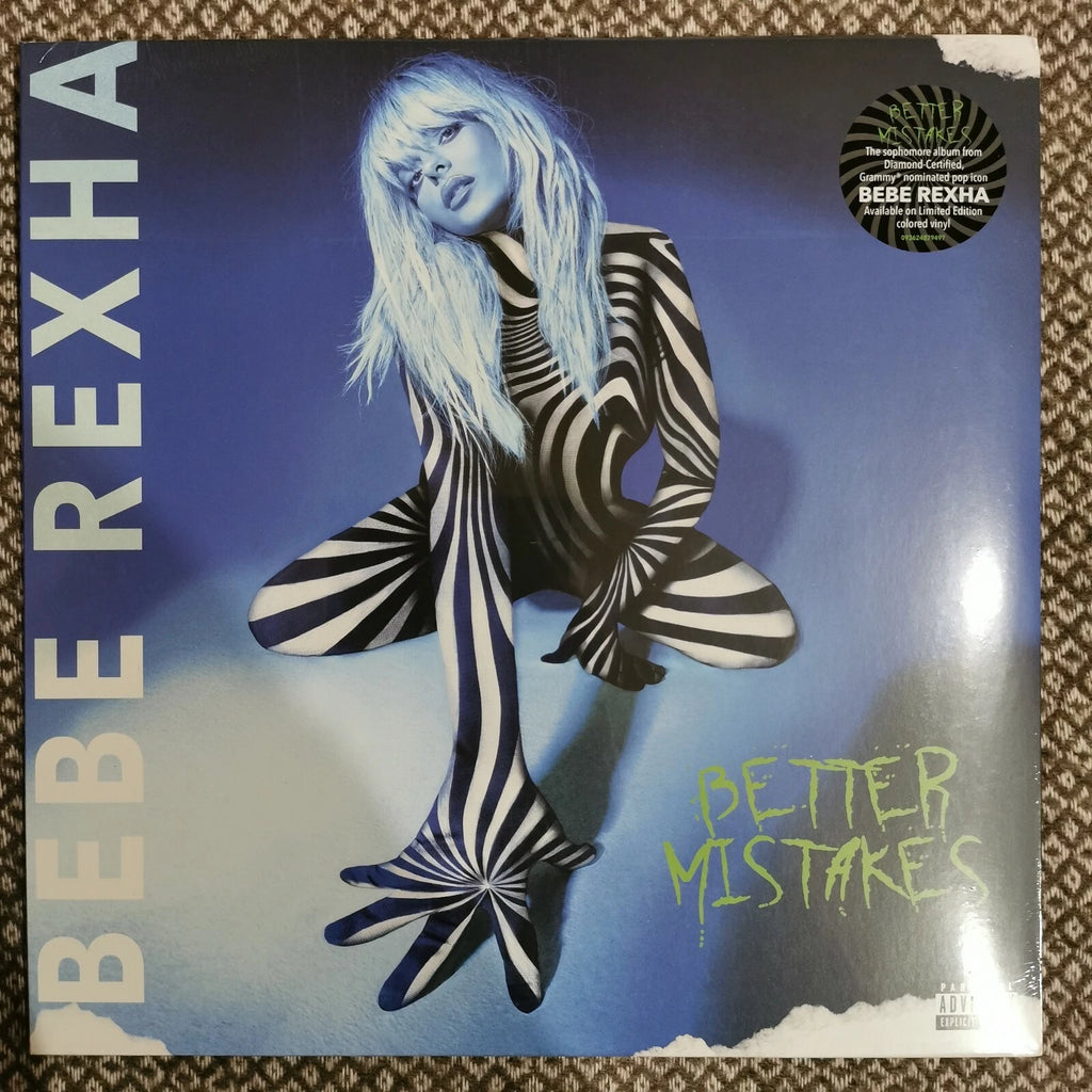 Bebe Rexha - Better Mistakes / Vinyl LP limited on White & Black Swirl