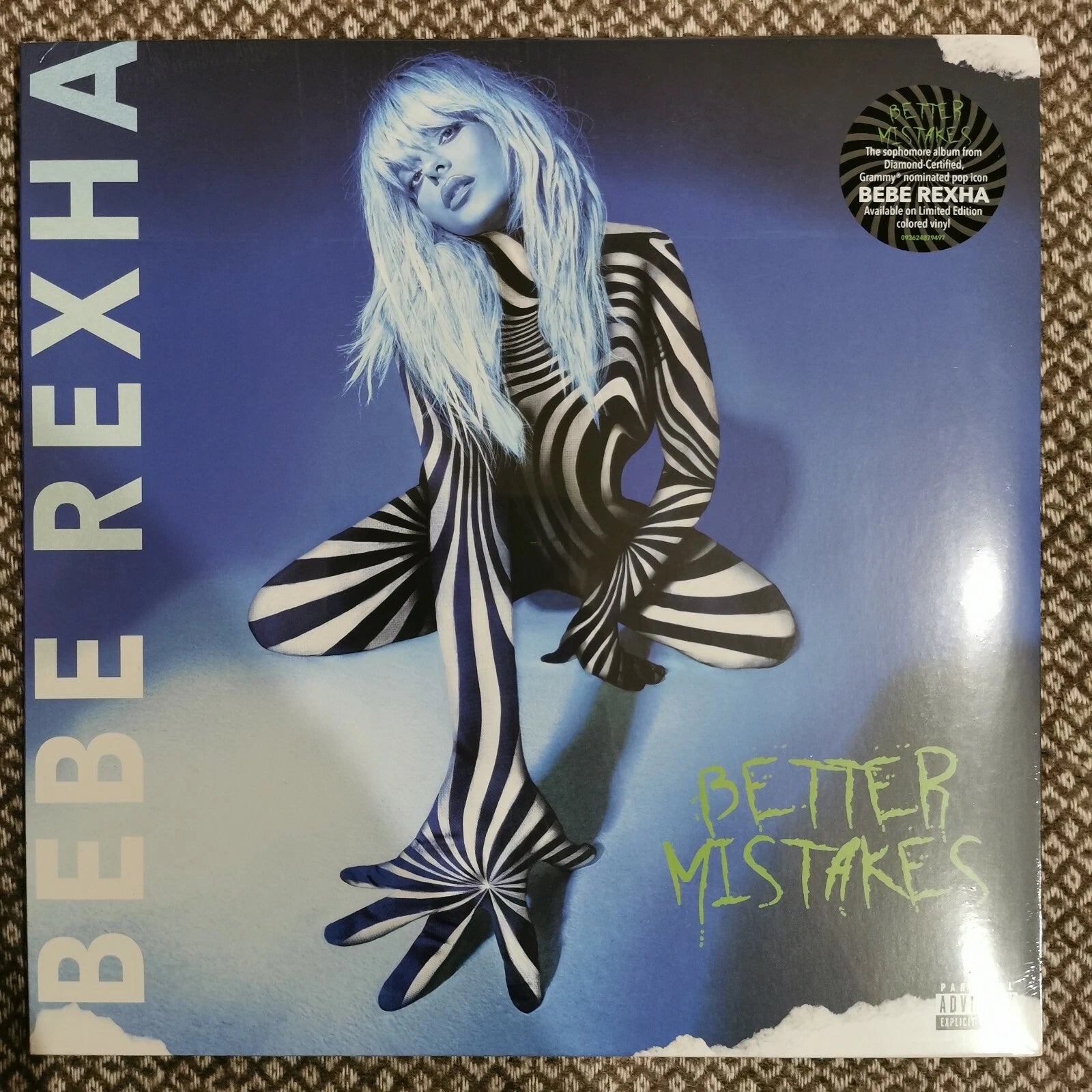 Bebe Rexha - Better Mistakes / Vinyl LP limited on White & Black Swirl