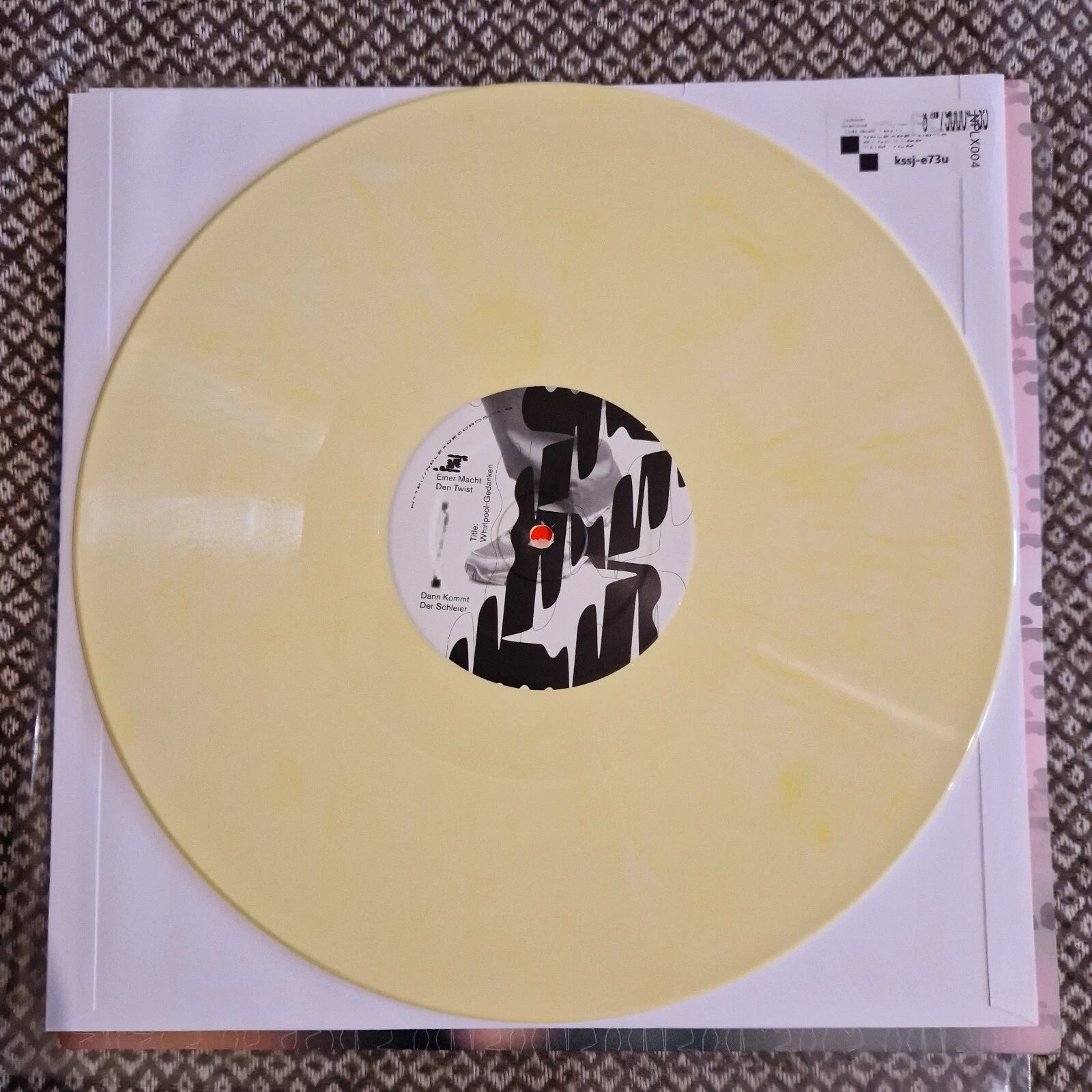 Schwefelgelb - Whirlpool-Gedanken / Vinyl 12" limited on COLORED
