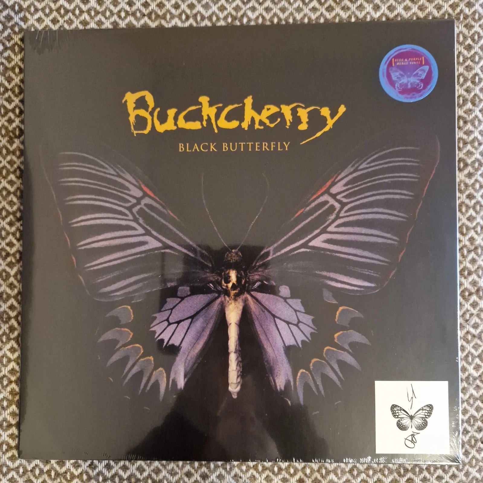Buckcherry - Black Butterfly / Vinyl LP on Blue / Purple Merge