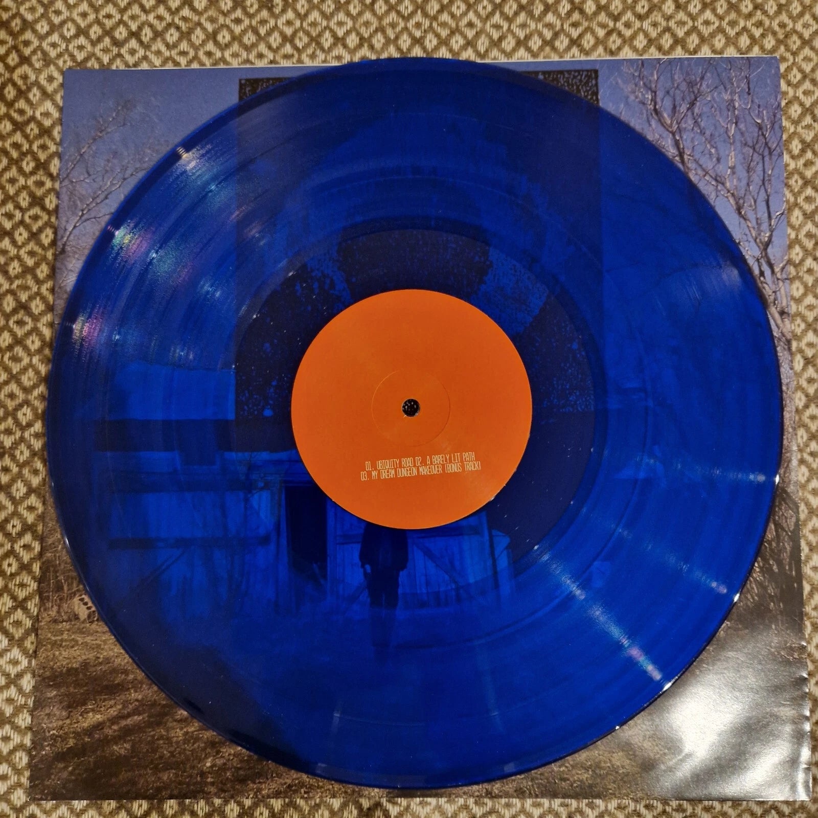 Oneohtrix Point Never ‎– Again / Vinyl 2LP limited on Blue / SIGNED AUTOGRAPHED