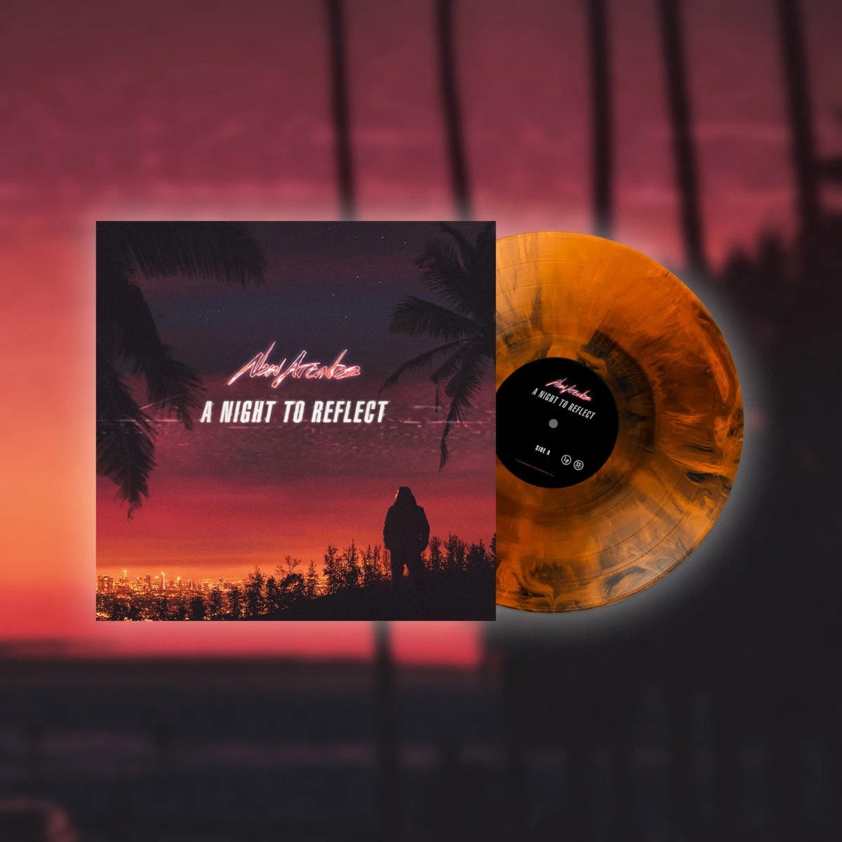 New Arcades - A Night To Reflect / Vinyl LP on Colored vaporwave presale