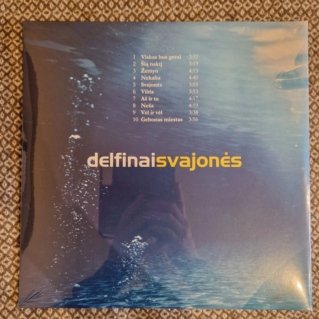 Delfinai ‎– Svajonės / Vinyl LP limited on COLORED