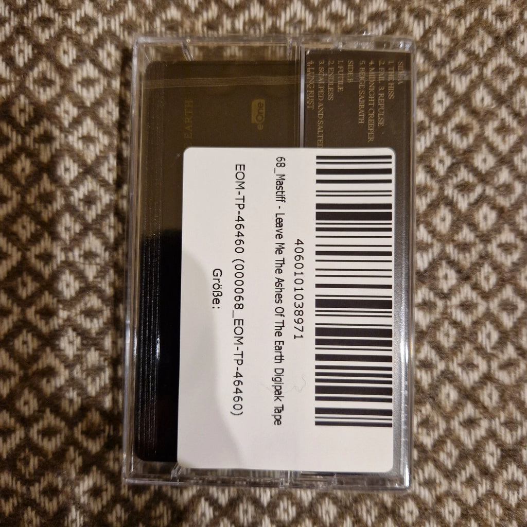 Mastiff - Leave Me The Ashes Of The Earth / Cassette Album