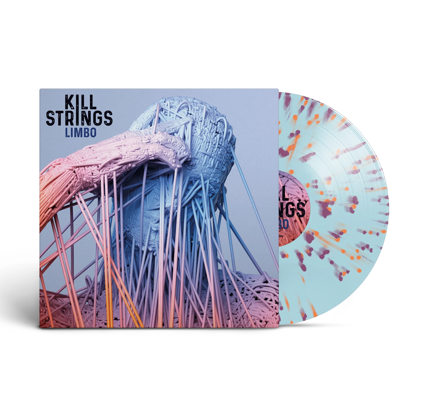 Kill Strings - Limbo / Vinyl LP Translucent Light Blue base with Heavy Splatter