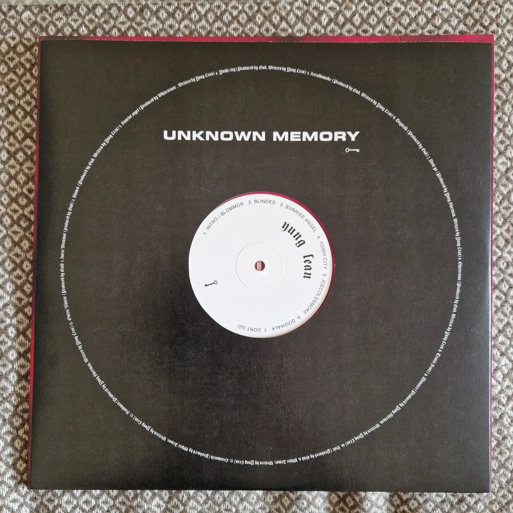 Yung Lean ‎– Unknown Memory / Vinyl LP limited on Magenta Transparent