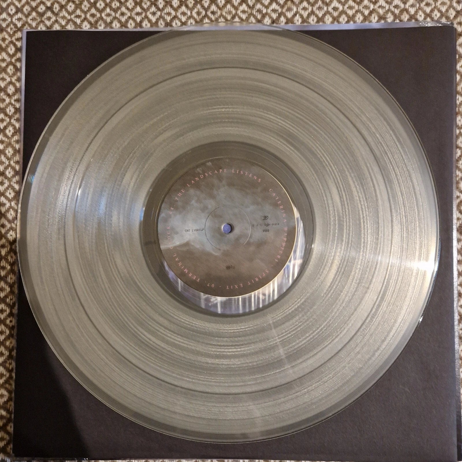 Caterina Barbieri – Spirit Exit / Vinyl 2LP on Clear + SIGNED POSTCARD