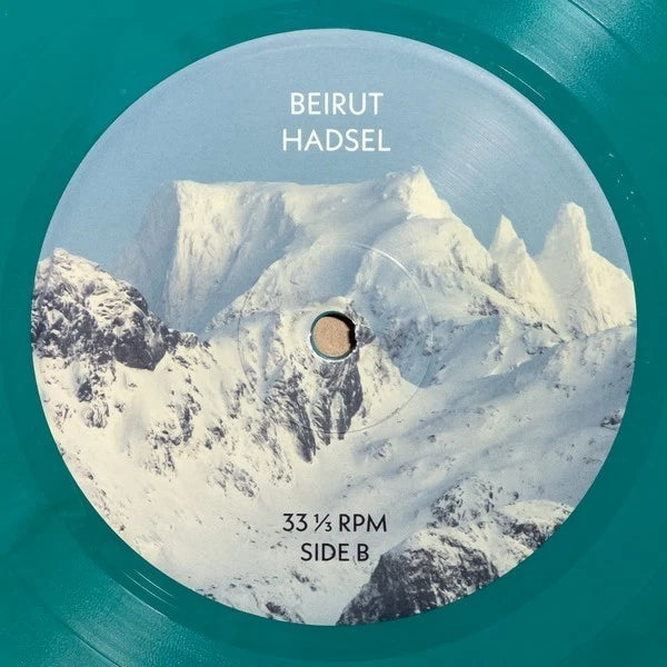 Beirut - Hadsel / Vinyl LP limited on Teal + SIGNED / AUTOGRAPHED PRINT