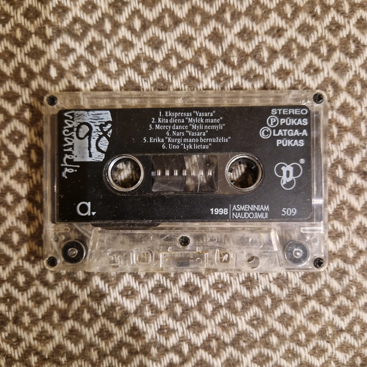 Various ‎– Vasarėlė 98 / Cassette Album
