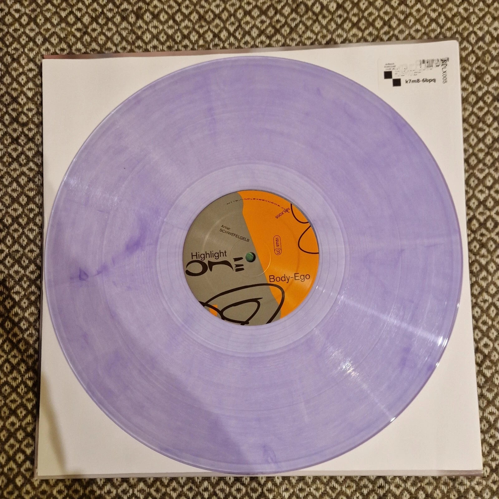 Schwefelgelb - Ich Bin Wach / Vinyl 12" limited on Purple Marbled