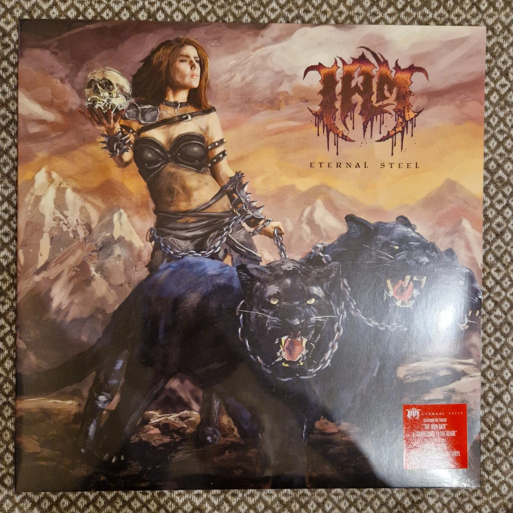 I AM - Eternal Steel / Vinyl LP limited edition on Orange Crush & Canary Yellow