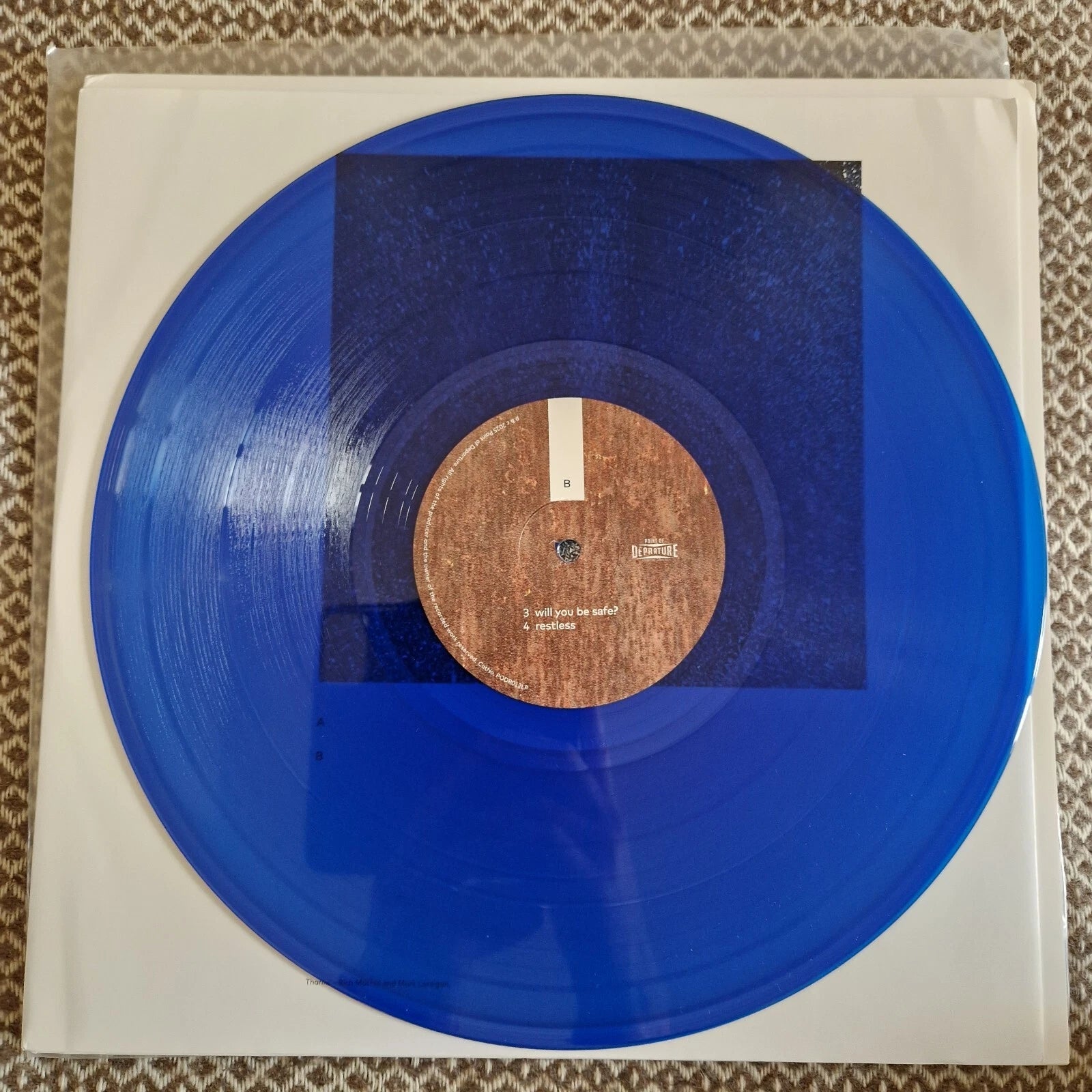 Sandwell District – End Beginnings / Vinyl 2xLP limited on Blue Transparent / SIGNED PRINT