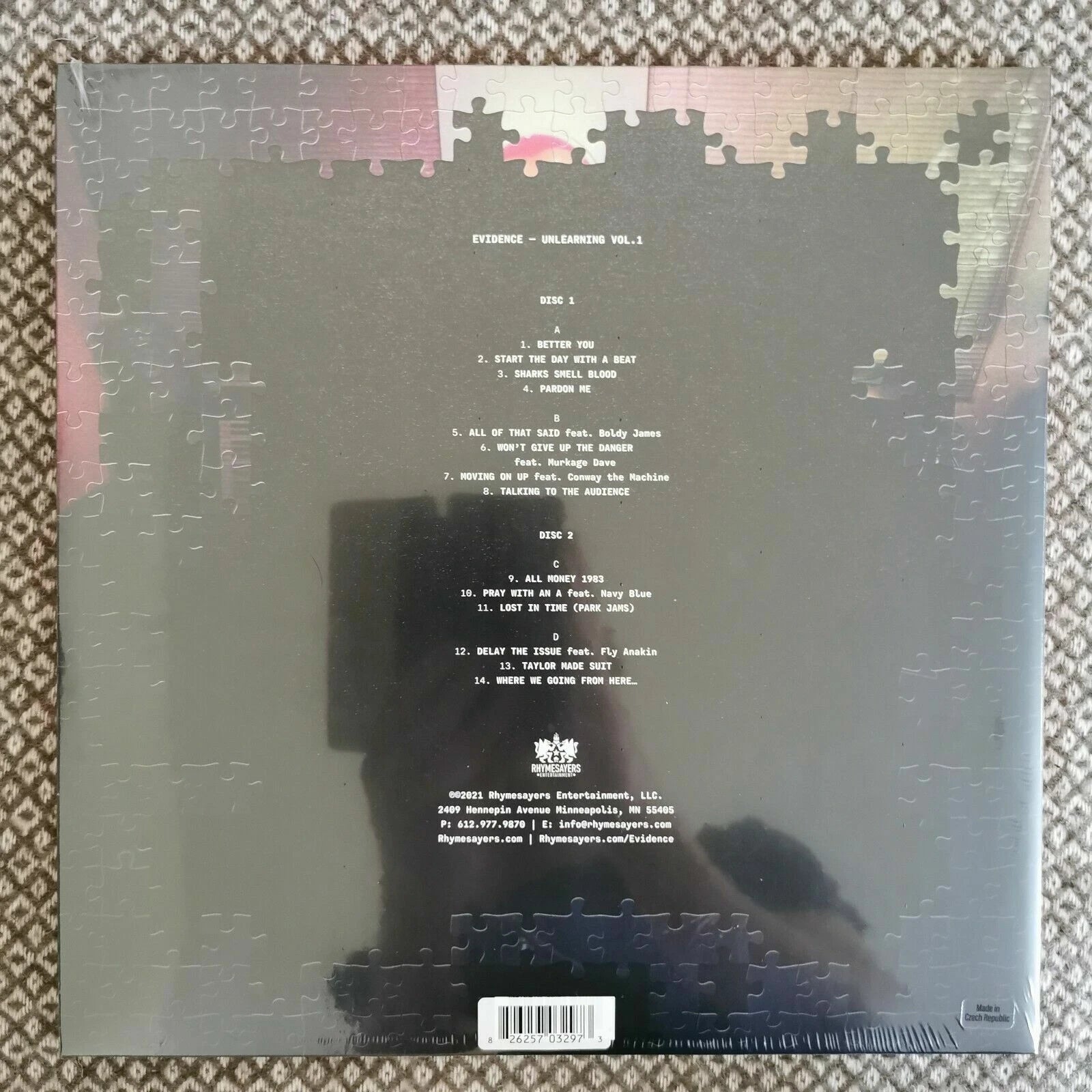 Evidence of Dilated Peoples - Unlearning Volume 1 / Vinyl 2LP limited on Orange