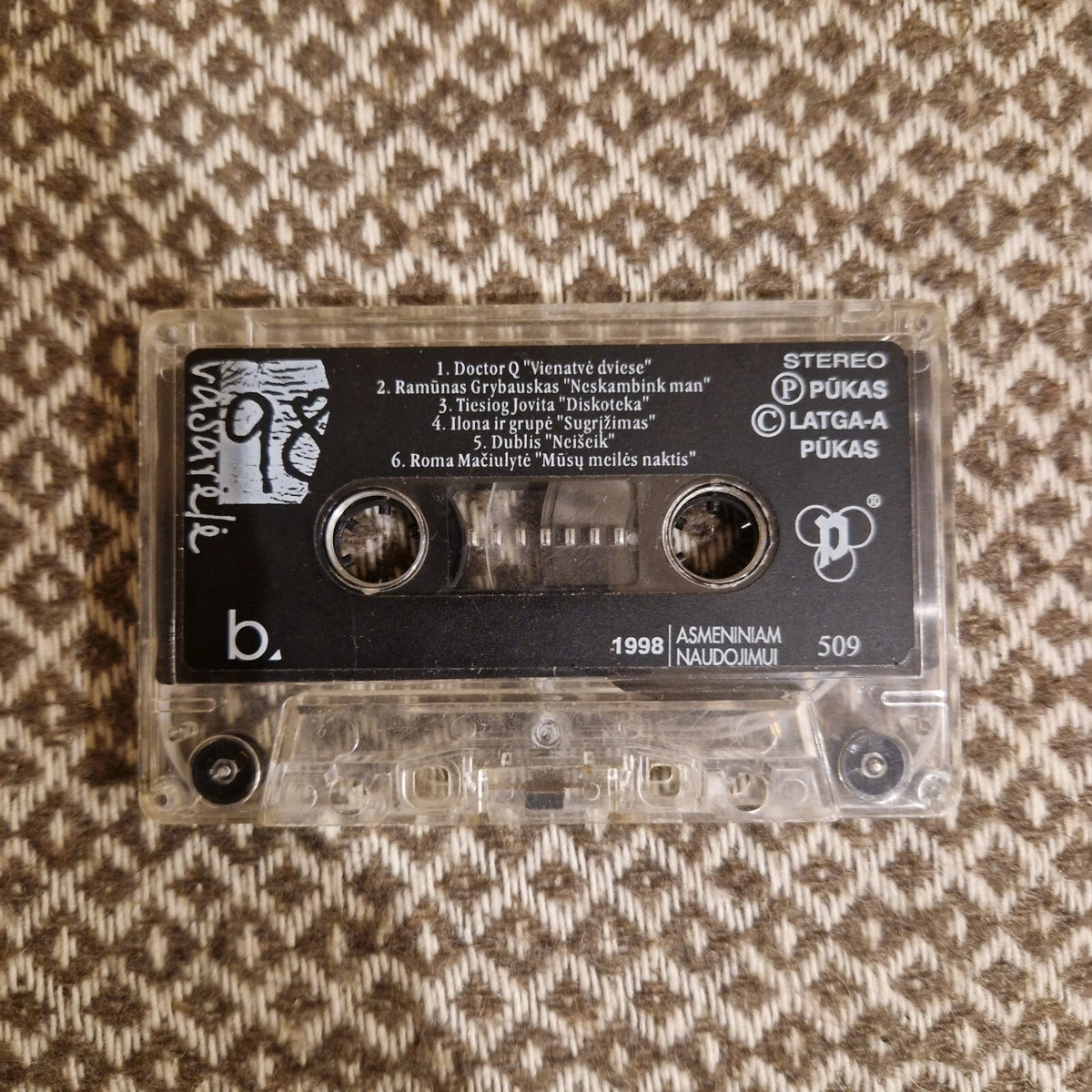 Various ‎– Vasarėlė 98 / Cassette Album