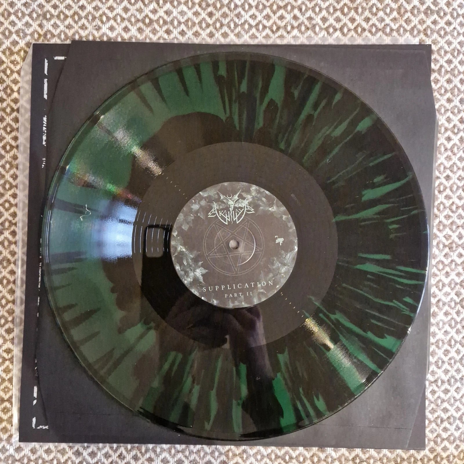 Akhlys ‎– Supplication / Vinyl LP COLORED limited to 106 + NUMBERED + SLIPCASE