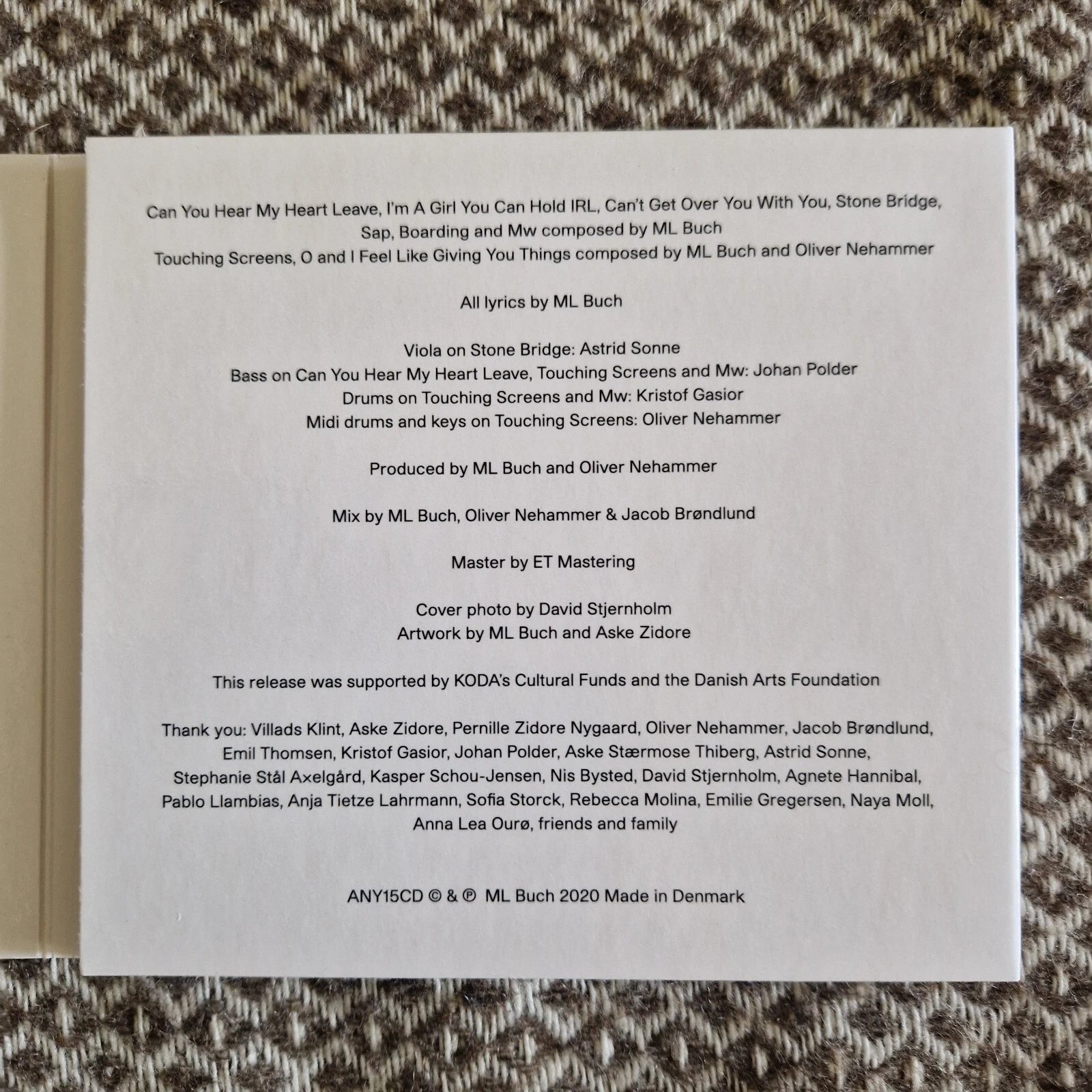 ML Buch - Skinned / CD Album