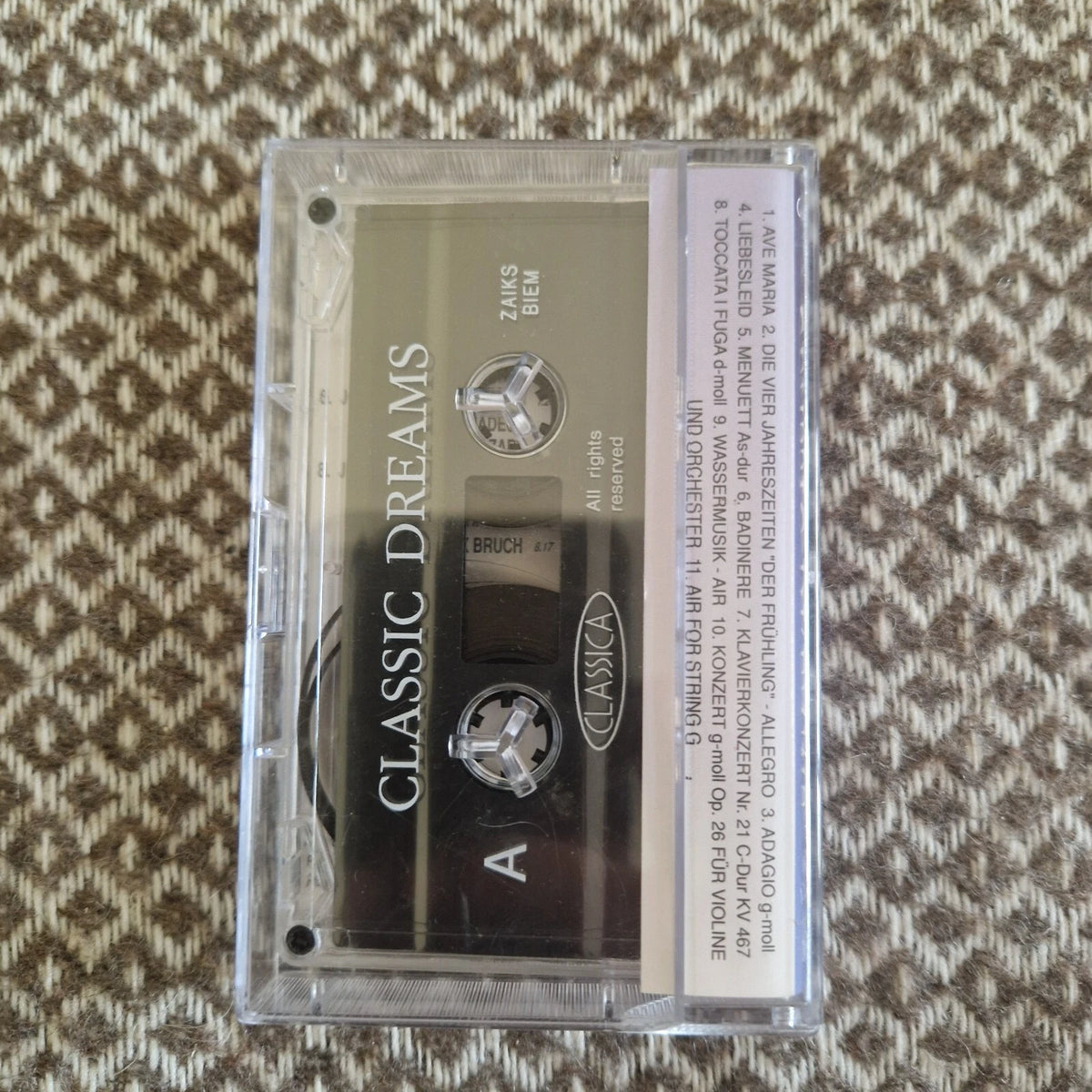 Various – Classic Dreams. Volume 5 / Cassette Album
