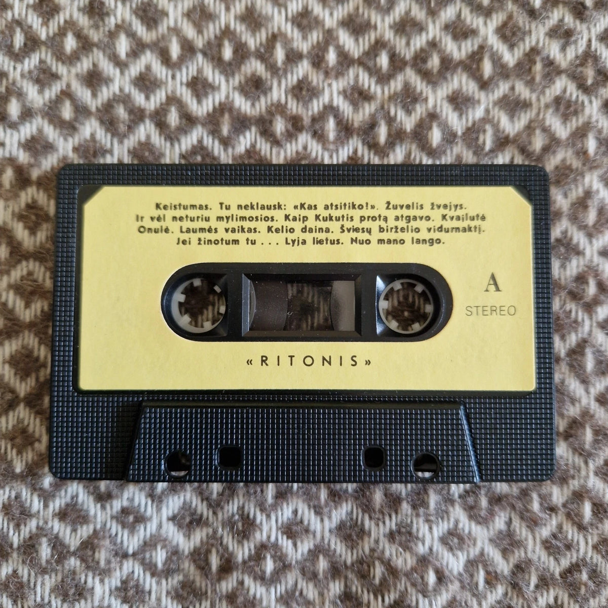 Vytautas Kernagis ‎– Keistumas (1966-1980 Metų Dainos) / Cassette Album