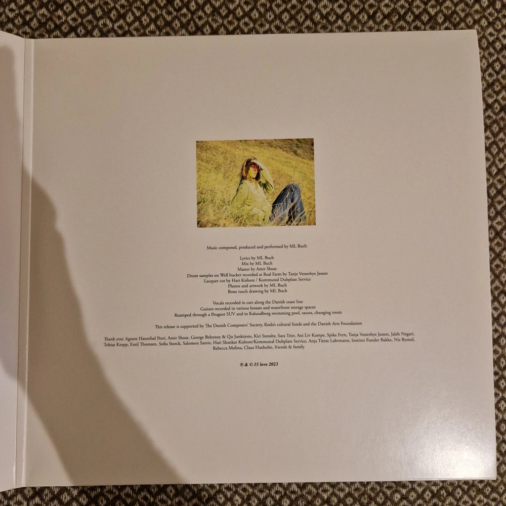 ML Buch - Suntub / Vinyl 2LP limited on Clear / SIGNED AUTOGRAPHED