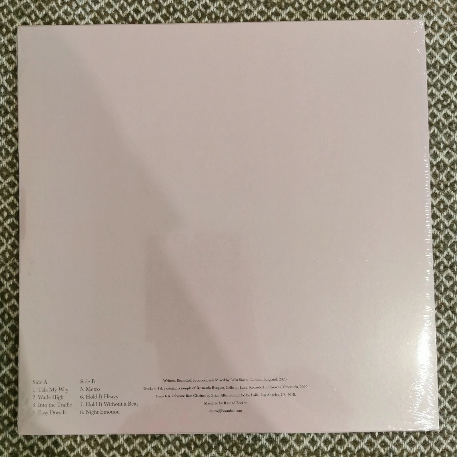 Laila Sakini - Into the Traffic, Under the Moonlight / Vinyl LP on Clear
