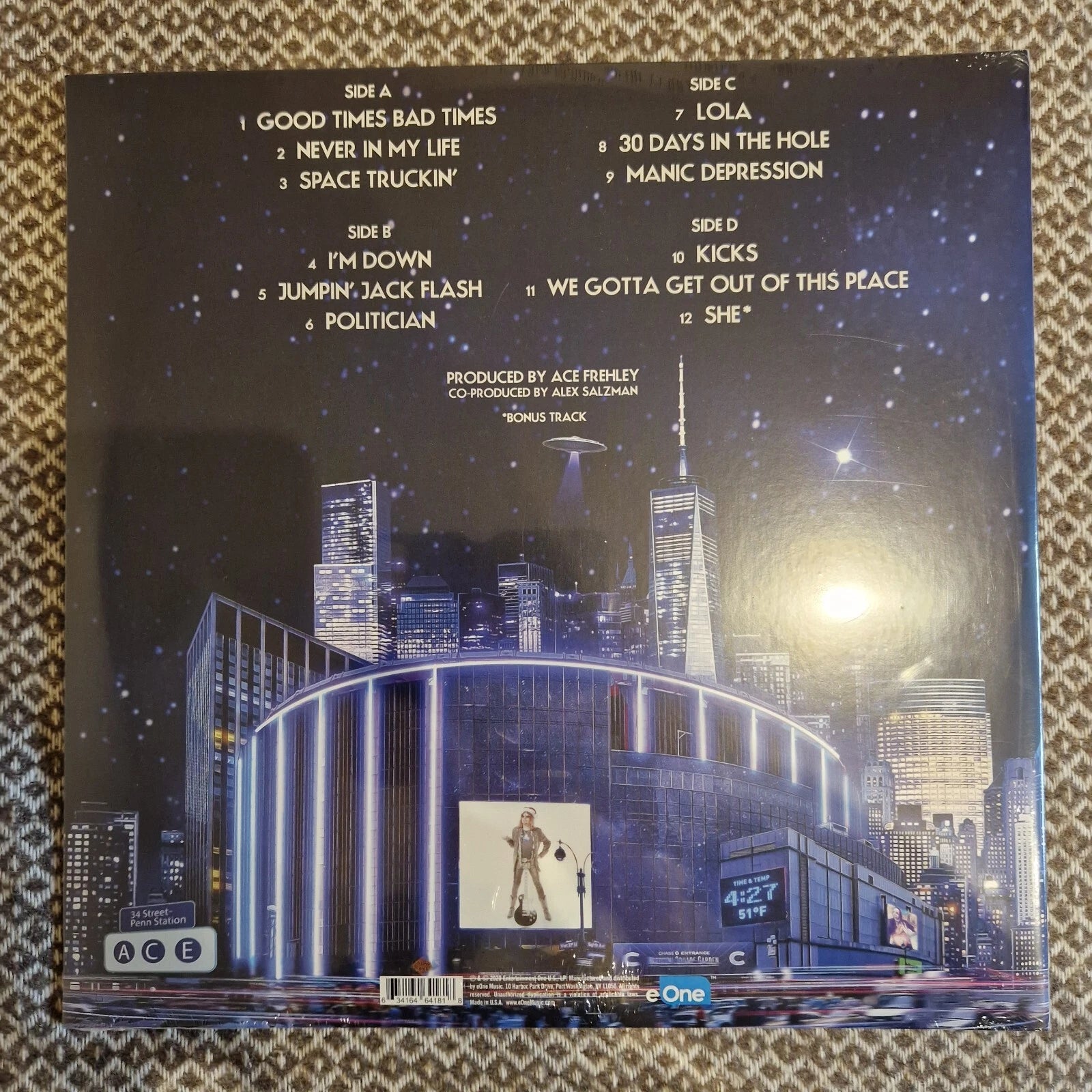 Ace Frehley - Origins Vol. 2 / 2xLP Vinyl limited edition on RED / GREEN SPLIT