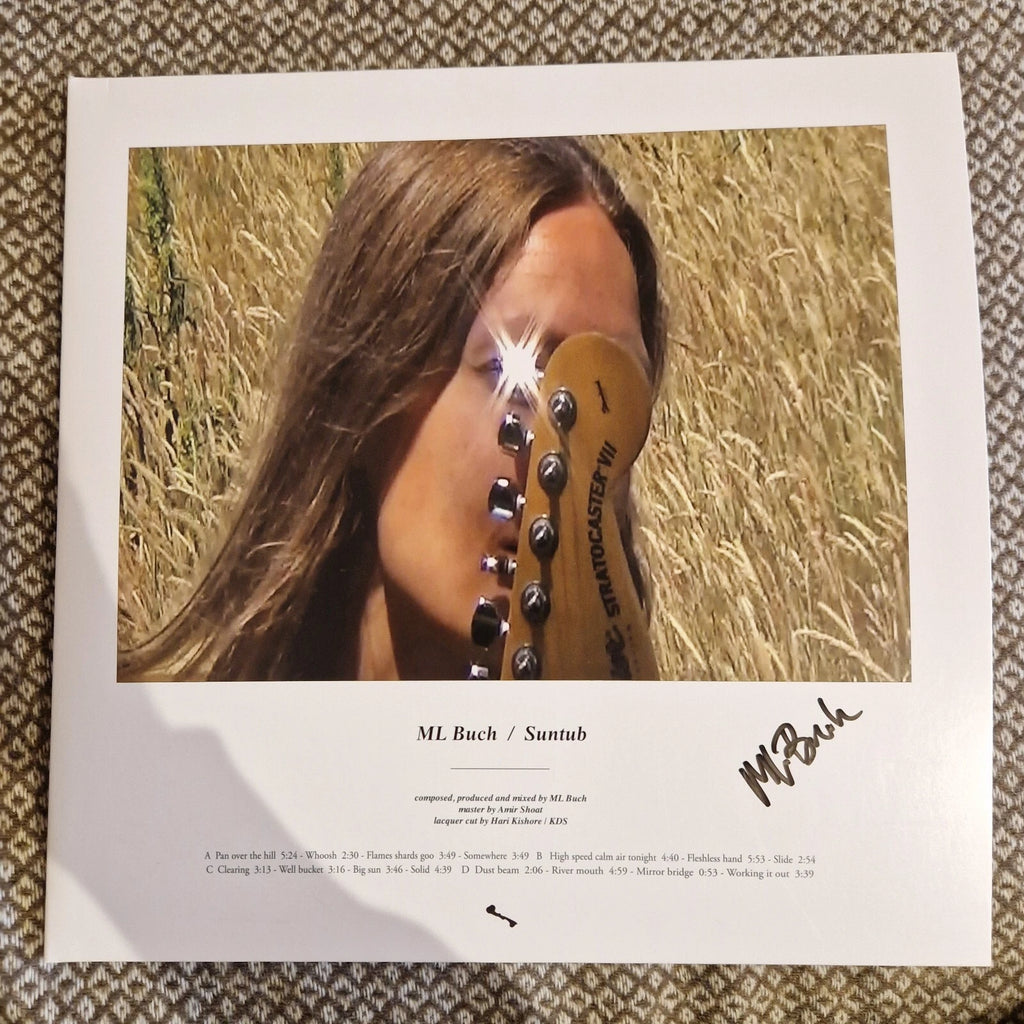 ML Buch - Suntub / Vinyl 2LP limited on Clear / SIGNED AUTOGRAPHED