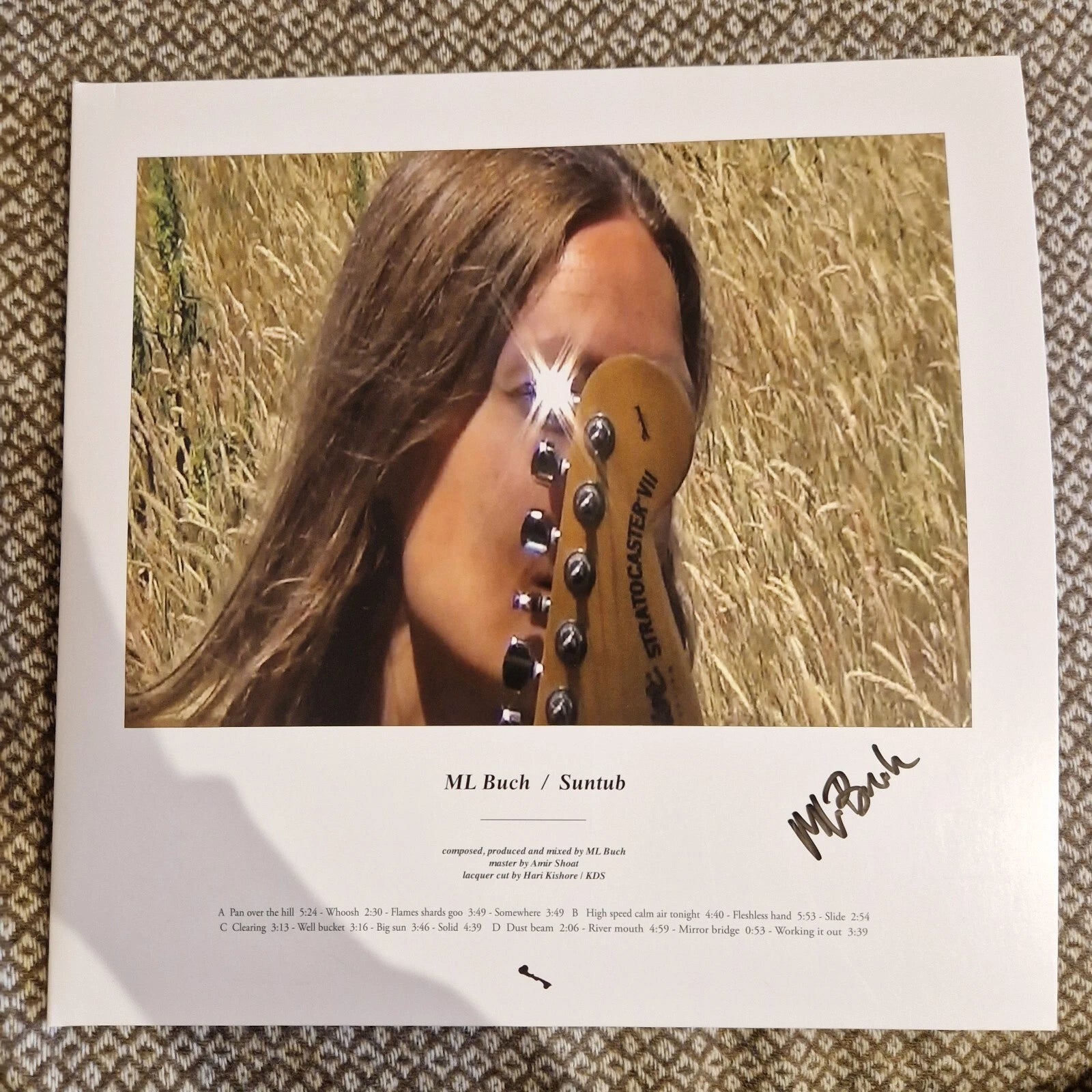 ML Buch - Suntub / Vinyl 2LP limited on Clear / SIGNED AUTOGRAPHED